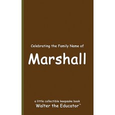 (英文圖書) Celebrating the Family Name of Marshall 平裝版, Silent King Books, 英文