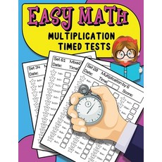 (英文圖書)Easy Math Multiplication Timed Tests: Daily Math Practice For Grades 3-5 Multip... 平裝版, Independently Published, 英文