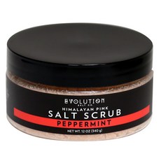 EVOLUTION SALT CO 喜馬拉雅粉紅鹽磨砂薄荷, 1個, 340克