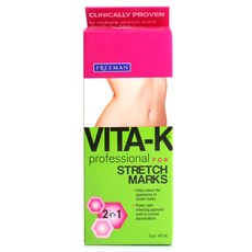 VITA-K 2合1緊緻美體撫紋霜, 147ml, 1個