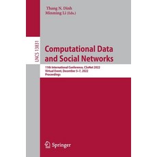 (英文圖書) Computational Data and Social Networks: 11th International Conference Csonet 2022 Virtual E... 平裝版, Springer, 英文