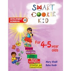 (英文圖書)Smart Cookie Kid For 4-5 Year Olds Educational Development Workbook 10: Attentio... 平裝版, Ingramspark, 英文