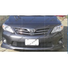 豐田 11-13年 10.5代 ALTIS R版 前下巴 塑膠材質 空力套件, 詳見包裝