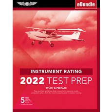 (英文圖書) Instrument Rating Test Prep 2022: Study & Prepare: Pass Your Test and Know What Is Essential ... 精裝版, Aviation Supplies & Academics, 英文