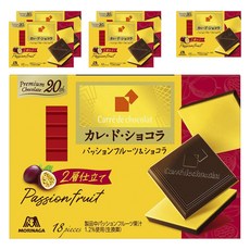 MORINAGA 森永 百香果夾心巧克力 18塊入, 6個
