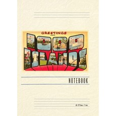 (英文圖書) Vintage Lined Notebook Greetings from Thousand Islands New York 平裝版, Found Image Press, 英文
