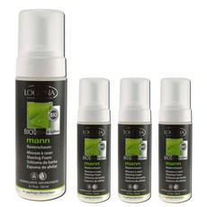 LOGONA 男士專用銀杏刮鬍泡, 4個, 150ml