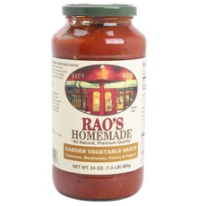RAO'S 蔬菜義大利麵醬, 1入, 680g