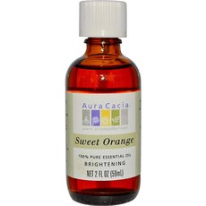 Aura Cacia 亮白甜橙精油, 1入, 59ml