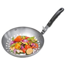 GEFU 可拆式手柄不鏽鋼簍空設計蔬菜煎烤鍋, 1個