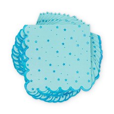 Cakewalk Star雞尾酒設計餐巾紙, 1個, 藍色