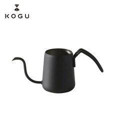 KOGU 珈琲考具 專業咖啡職人 1杯份 點滴式細口手沖壺 300ml - 職人黑『原廠授權公司貨』, 手沖壺, 500ml