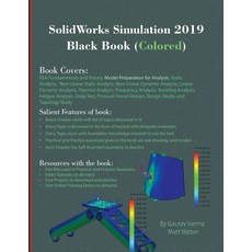 SolidWorks Simulation 2019 Black Book (Colored) 平裝版, Cadcamcae Works, 英文