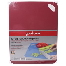 goodcook 防滑塑膠砧板, 紅色