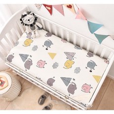 兒童荳荳床單+床墊, 小象, 1個