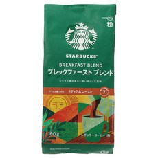 STARBUCKS 星巴克 早餐綜合咖啡粉 中度烘焙, 1個, 160g, 虹吸式咖啡壺