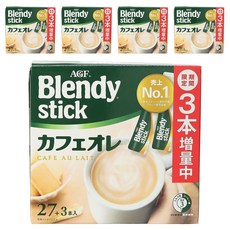 AGF Blendy 咖啡歐蕾即溶咖啡, 5個, 27入