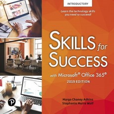 (英文圖書) Skills for Success with Microsoft Office 2019 Introductory Spiral, Pearson, 英文, 螺旋裝