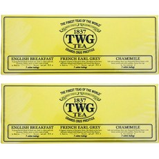 TWG TEA 經典茶包精選, 2.5g, 2盒, 15包