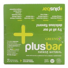 GREENS+ 杏仁醬能量棒, 12入, 59g