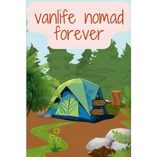 (英文圖書)vanlife nomad forever: this notebook to be filled in and ticked off will be usef... 平裝版, Lulu.com, 英文