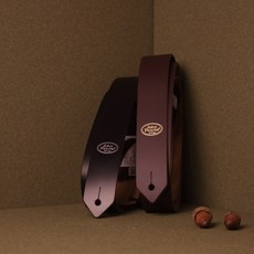 John Pearse 窄版真皮吉他肩背帶Skinny系列，舒適耐用，多色可選, 黑