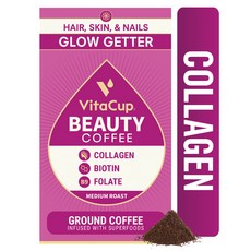 Vitacup Beauty 膠原蛋白粉咖啡, 1個, 340g
