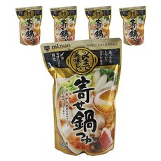 mizkan 味滋康 海陸鍋湯底, 5個, 750g