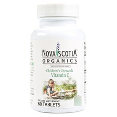 NOVA SCOTIA ORGANICS 維他命C錠, 1罐, 60顆