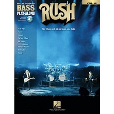 (英文圖書) Rush - Hal Leonard Bass Play-Along Volume 61: Play 8 Songs with Tab and Sound-Alike Audio 平裝版, Hal Leonard Publishing Corp..., 英文