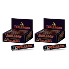 TOBLERONE 瑞士三角黑巧克力, 40個, 100g