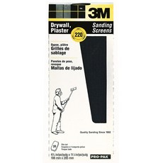 3M 乾牆石膏板砂磨網 220號 106 x 285mm, 10個