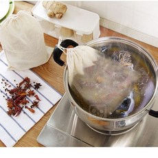 Hare.D 抽繩滷包袋23*21公分 中藥濾渣袋 廚房煲湯鹵料香料袋