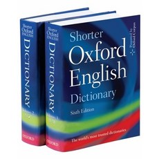 (英文圖書) Shorter Oxford English Dictionary 精裝版, Oxford University Press, USA, 英文