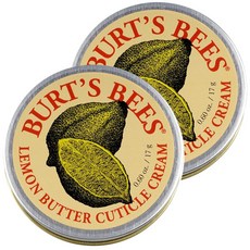BURT'S BEES 檸檬指甲護理霜, 2盒, 17g
