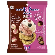 FUJIYA 不二家 31冰淇淋巧克力 白巧克力覆盆子&摩卡杏仁巧克力口味, 1個, 65g