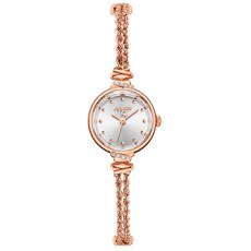 JULIUS 聚利時 赫本公主 麻花鍊帶鋯石飾品腕錶 JA-1452 (三色/19.5mm)