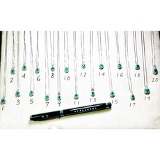 台北周先生 天然祖母綠項鍊 0.15-0.59克拉 哥倫比亞vivid green VVS PT950鉑金