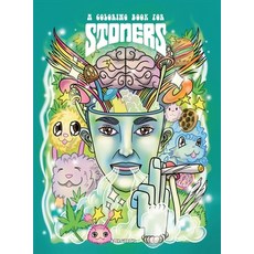 A Coloring Book For Stoners - Stress Relieving Psychedelic Art For Adults 精裝版, Alex Gibbons, 英文