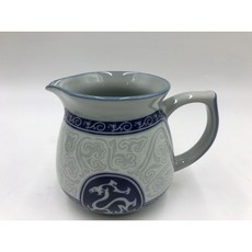 茶具文化 青龍茶海 陶瓷公道杯 測杯 分茶器 功夫茶具配件, 青龍, 1個, 340cc