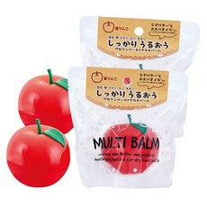 水果造型保濕萬用霜 蜂蜜蘋果香, 2個, 25g