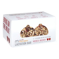 munchkin 滿趣健 Milk Maker乳汁棒 混合莓果 無麩質 6g 蛋白質, 6入, 45g