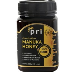 PR-I 澳大利亞麥盧卡蜂蜜 MGO 1000+, 500g, 1個