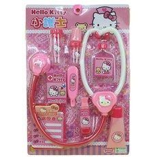 HELLO KITTY 凱蒂貓醫生遊戲玩具組 A413KT小護士玩具，正版授權, 1個