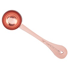 Pinky up Hey There 熱茶湯匙, 1個, 玫瑰金