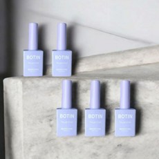 BOTIN 美甲鋼化封膠, 鋼化甲油膠, 15g, 5個