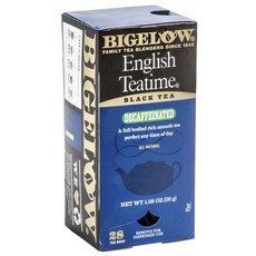BIGELOW 無麩質英式下午茶 28入, 英式下午茶時間不含咖啡因, 2g
