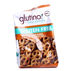 glutino 無麩質鹹焦糖椒鹽蝴蝶餅, 1包, 156g