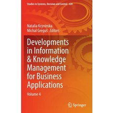 (英文圖書) Developments in Information & Knowledge Management for Business Applications: Volume 4 精裝版, Springer, 英文