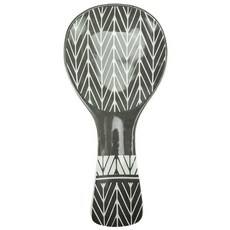 BOSTON WAREHOUSE 圖案勺架, 1個, 灰+白